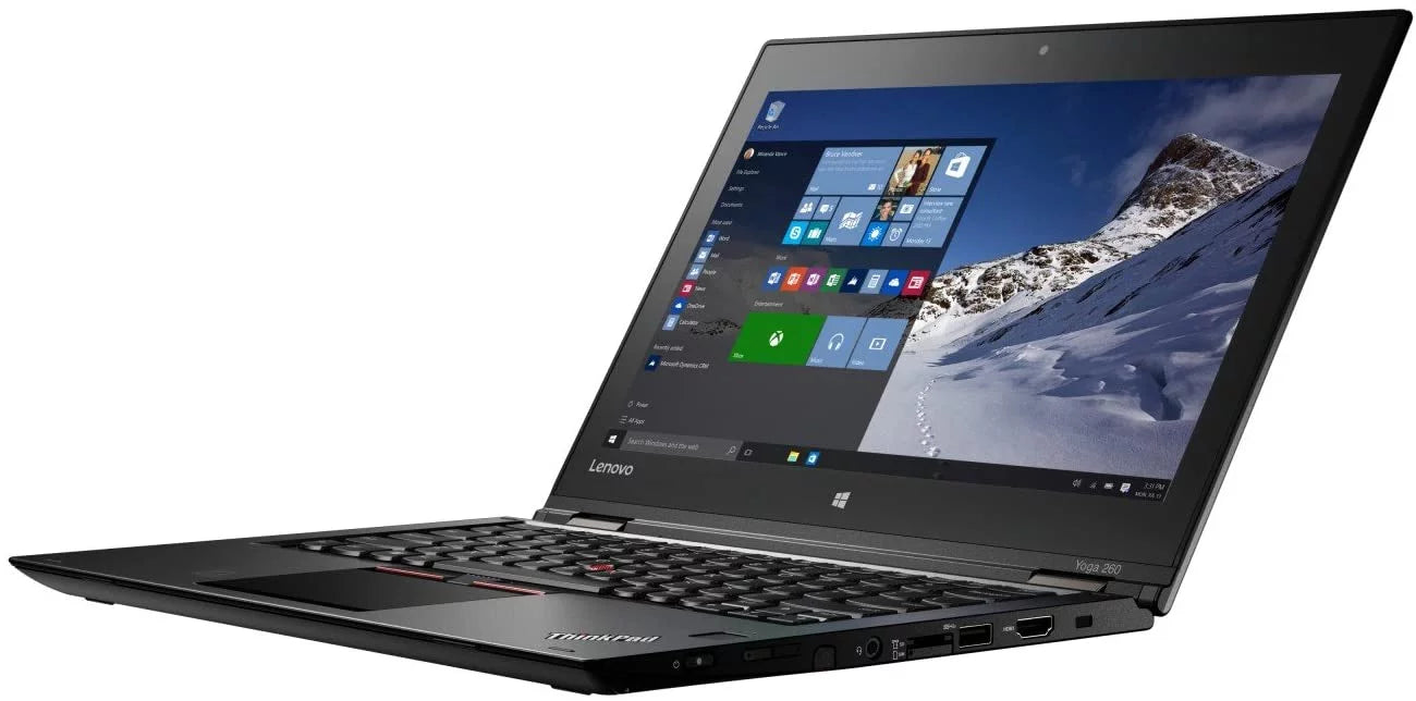 Pre-Owned Lenovo Thinkpad Yoga 260 12.5" Laptop i5 2.30GHz 8GB 256GB SSD W10P Touch(Refurbished - Good)