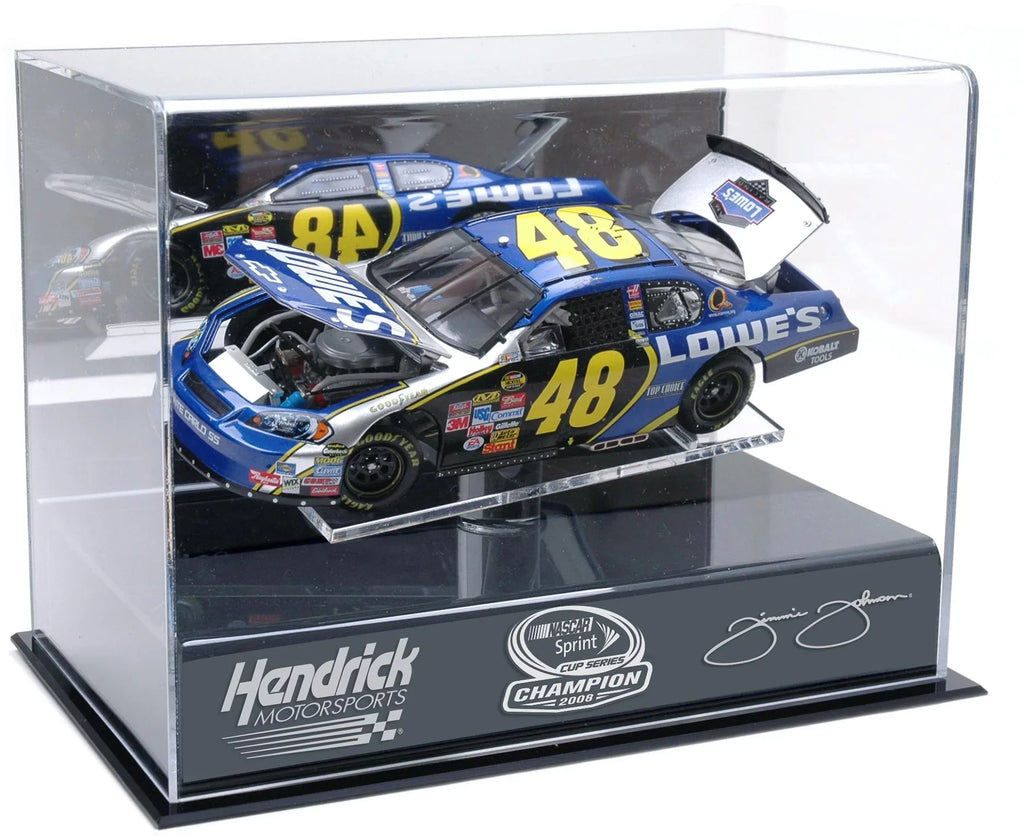 Jimmie Johnson NASCAR Sprint Series Cup 2008 Champion 1:24 Die-Cast Case