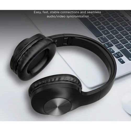 Wireless Headphones Foldable Over Ear Headset w Mic Earphones Hi-Fi Sound R8J for Samsung Galaxy Tab S6 Lite 10.4 S2 8.0 10.5 S5e 10.5 S4 10.5 S7 (2020) S 10.5 SM-T800 S8 Plus S21 Plus S20