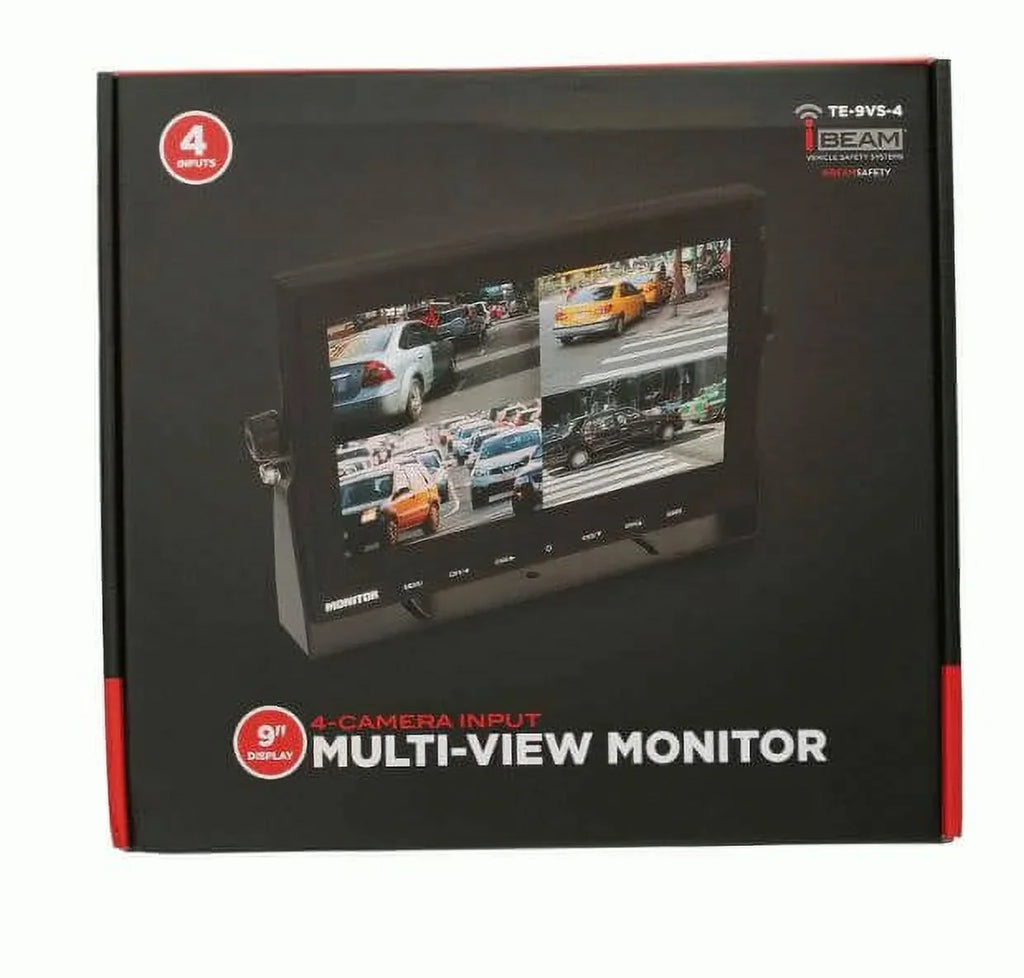 iBeam TE-9VS-4 Commercial Quad-View Monitor - 9 Inch