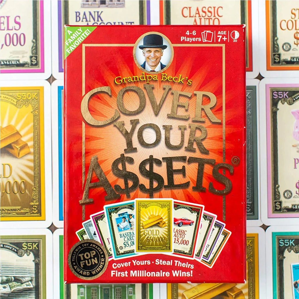 Grandpa Becks Wrap Your Assets Card Game Fun Family-Friendly Set Collecting Toy
