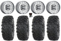 MetalFX Delta Contrast Cut 15" Wheels Gm 30" Roctane T4 Tires Can-Am Maverick X3 / Honda Pioneer 1000 / Talon