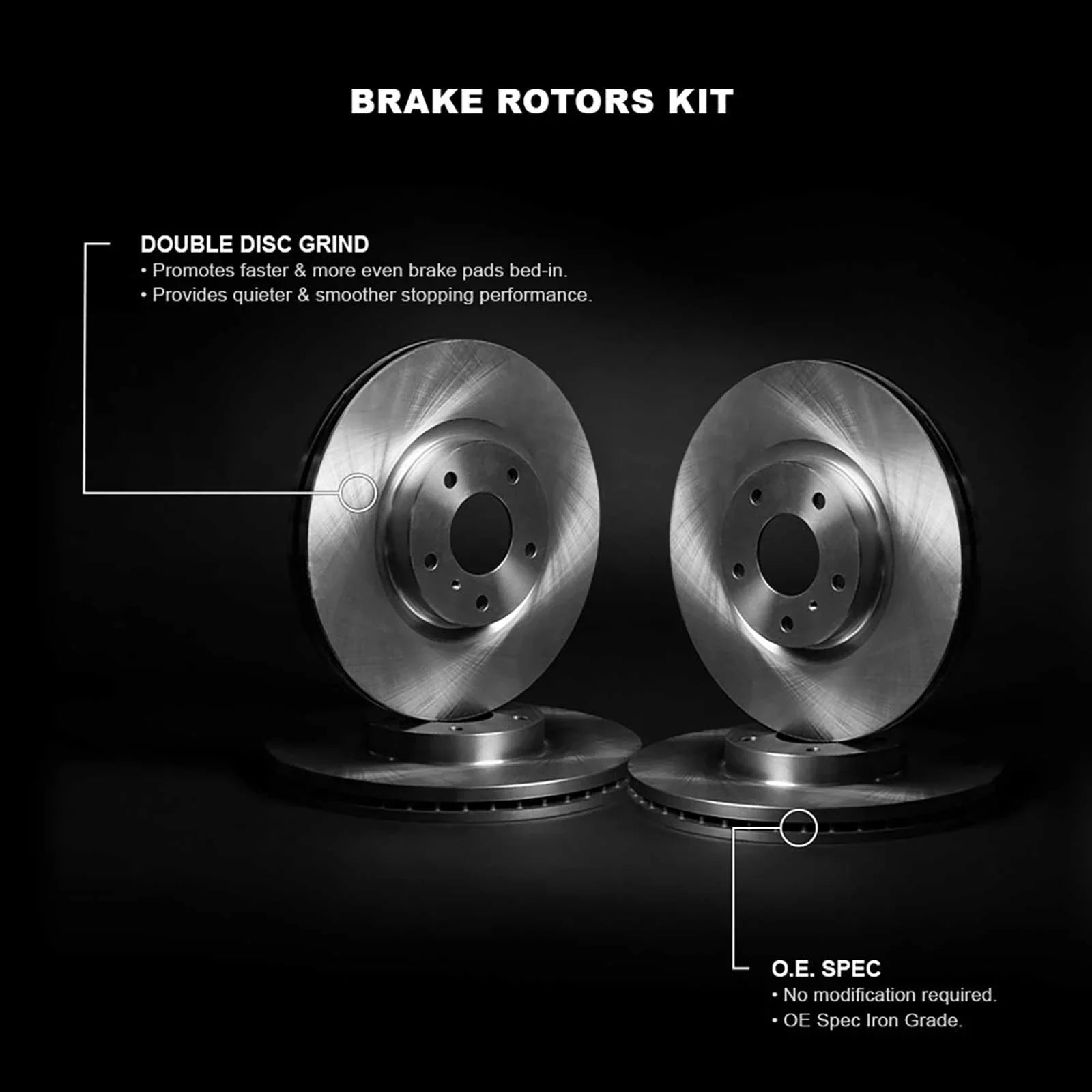 R1 Concepts Wfpn2 54100 R1 Concepts Brake Rotor Blank Fits select: 2013-2014 FORD C-MAX PREMIUM, 2017 FORD C-MAX SE