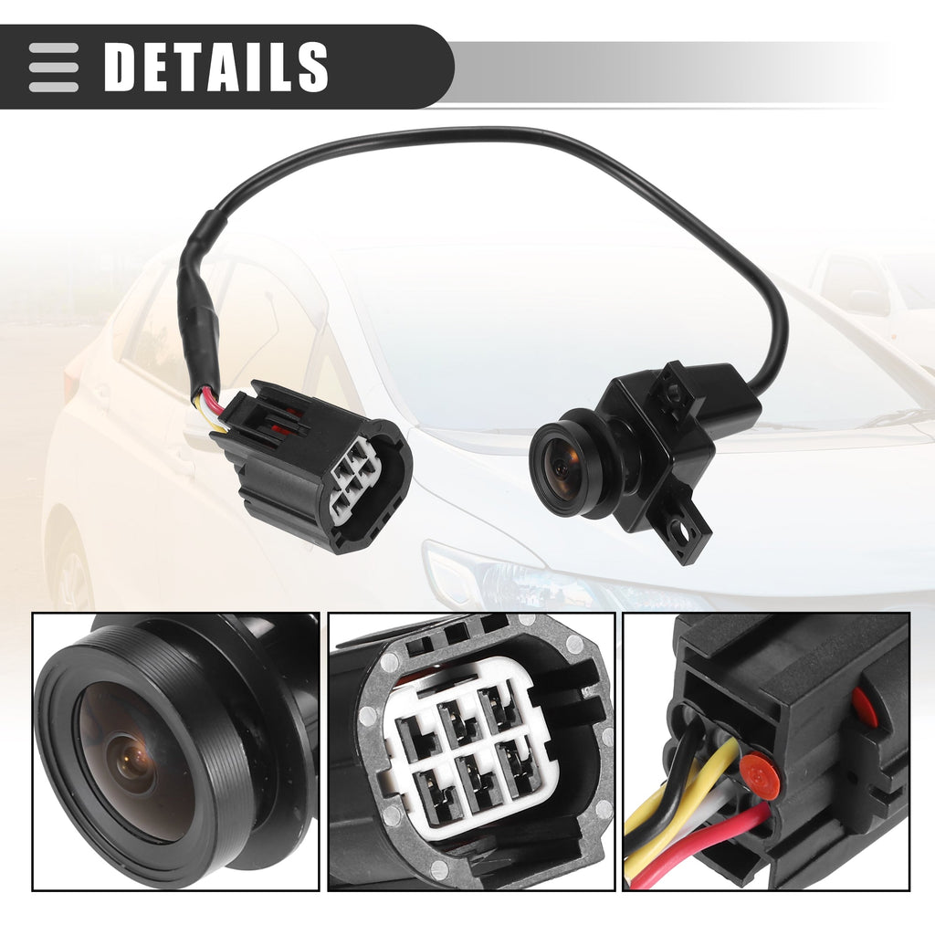 Unique Bargains Rear View Parking Assist Camera for Dodge 1500 2010 Plastic Glass Black