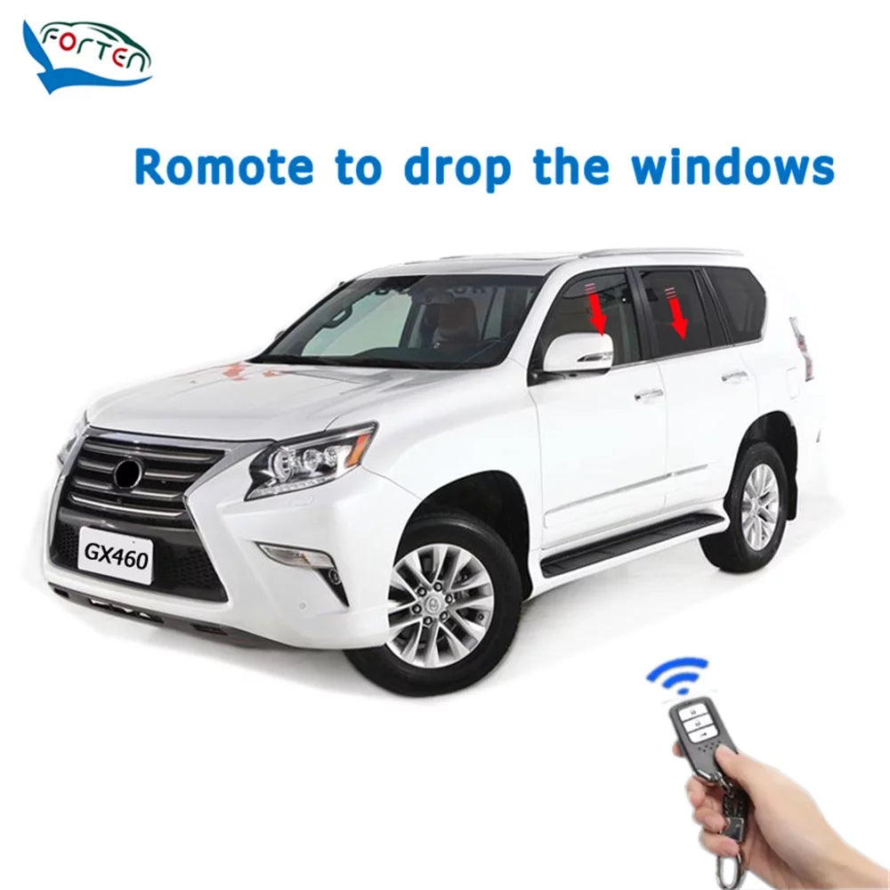 OBD Car Auto Window Closer Open Side Mirror Folder Unfold and Speed Lock Kit Device for Lexus GX460 2020 2021 2022