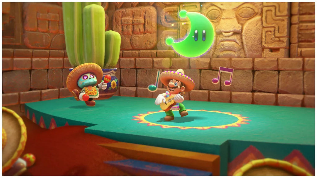 Mario Odyssey Game and Game Caddy