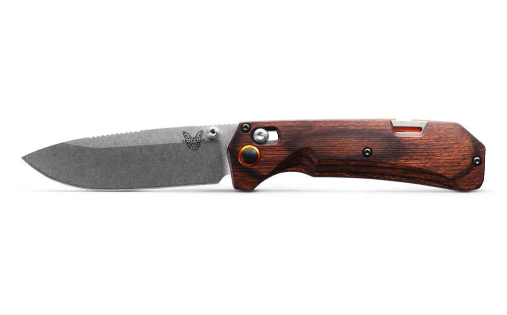 Benchmade Grizzly Creek 15062 Stabilized Wood 3.49" CPM-S30V Stainless Folding Pocket Knife