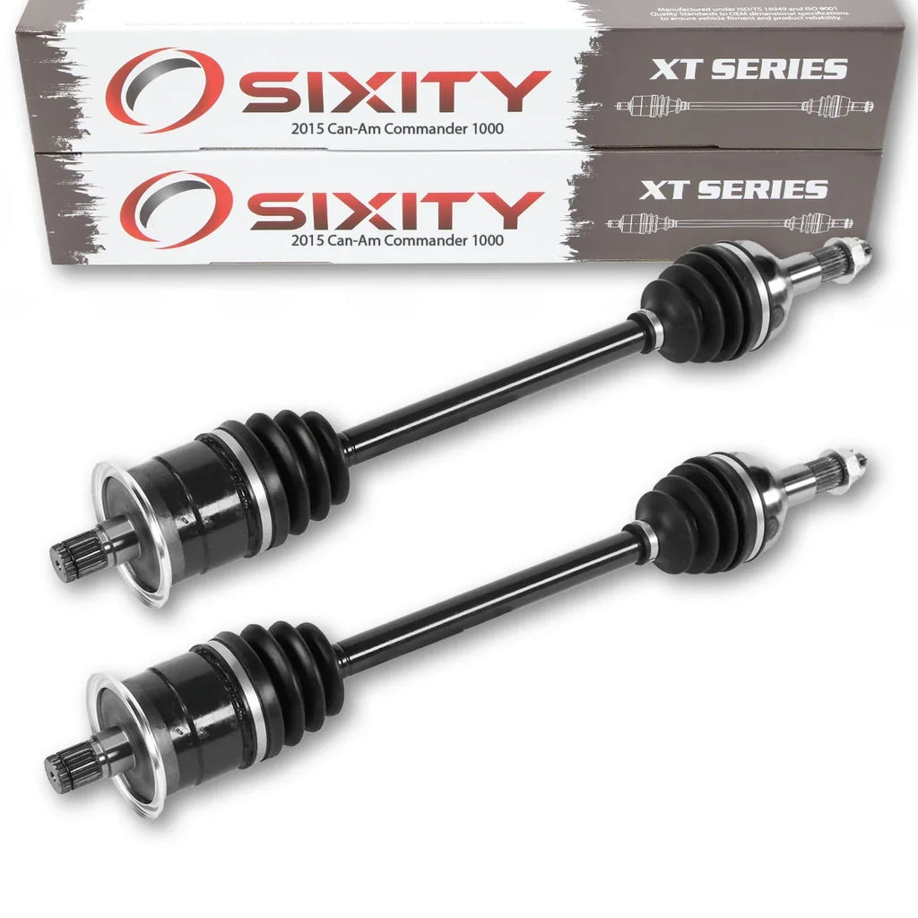 2 pc Sixity XT Rear Left Right Axle Fitting with Can-Am Commander 1000 2015 - MAX 1000 DPS XT 4X4
