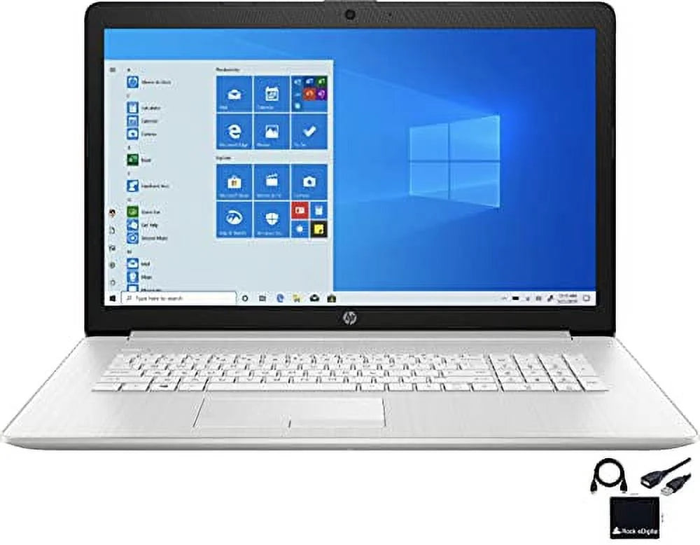 HP 2023 17.3" FHD IPS Display Laptop 11th Gen 4- i5-1135G7 Iris Xe Graphics 16GB RAM DDR4 256GB M.2 NVMe SSD HDMI RJ45 WiFi AC BT Card Reader Windows 11 Home w/RE Accessories