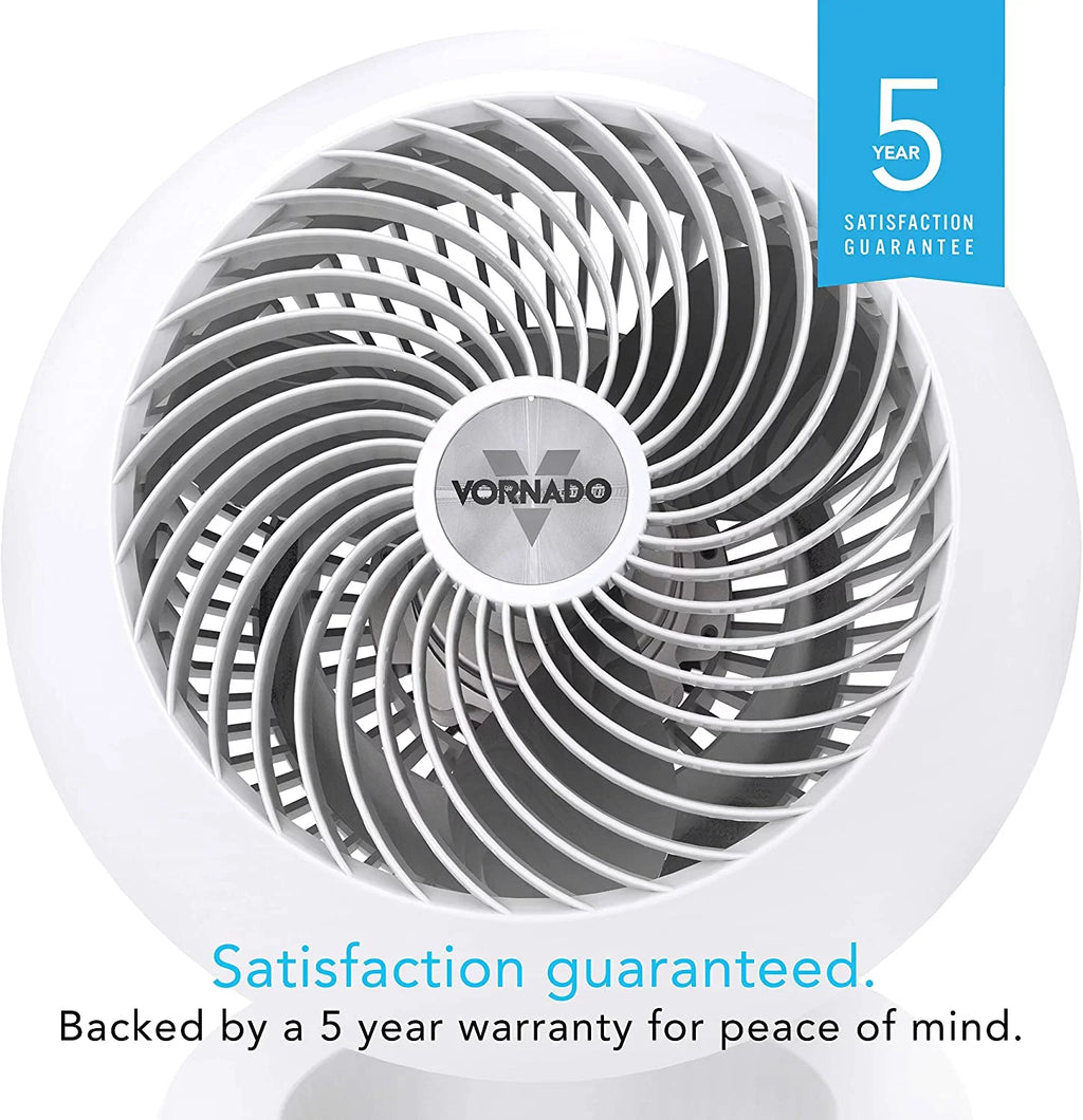 Vornado 560 Whole Room Air Circulator with 4 speeds, 560-Medium, White