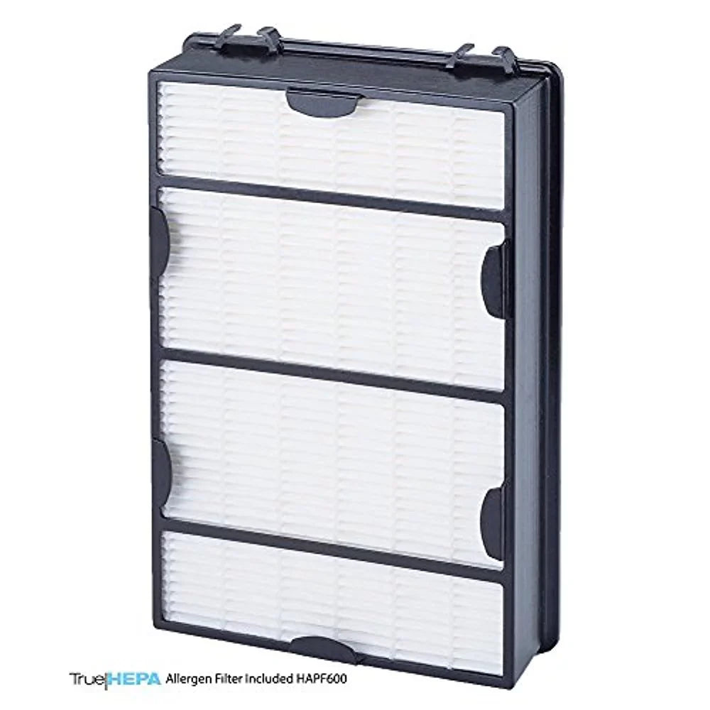 Holmes kzdkc Large Room 4-Speed True HEPA Air Purifier, Medium, Black