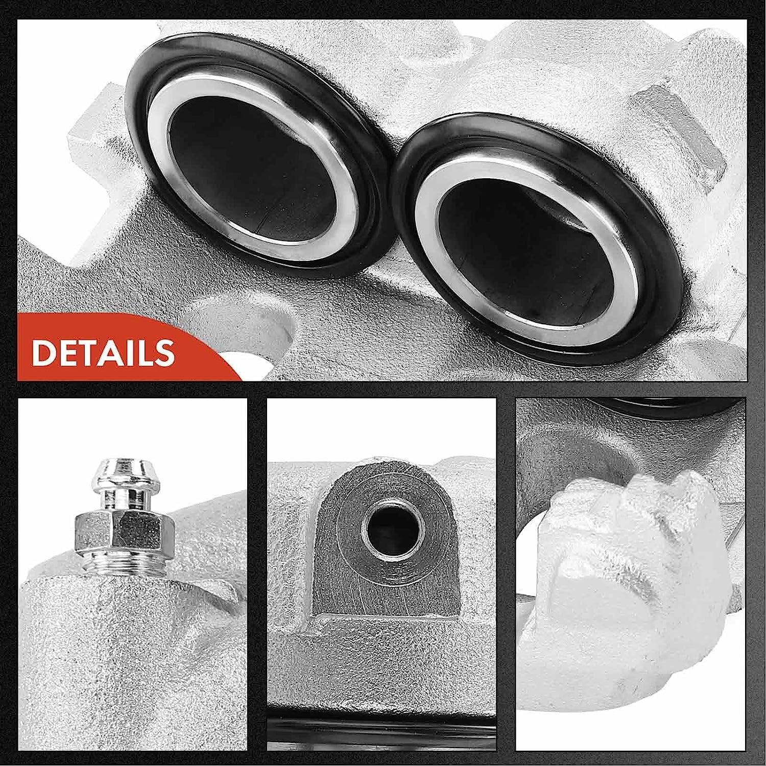 A-Premium Disc Brake Caliper Assembly Without Bracket Suitable with Select Dodge Models - M300/RM300 1973-1974, M350/R300 1974 - Front Left Driver Side