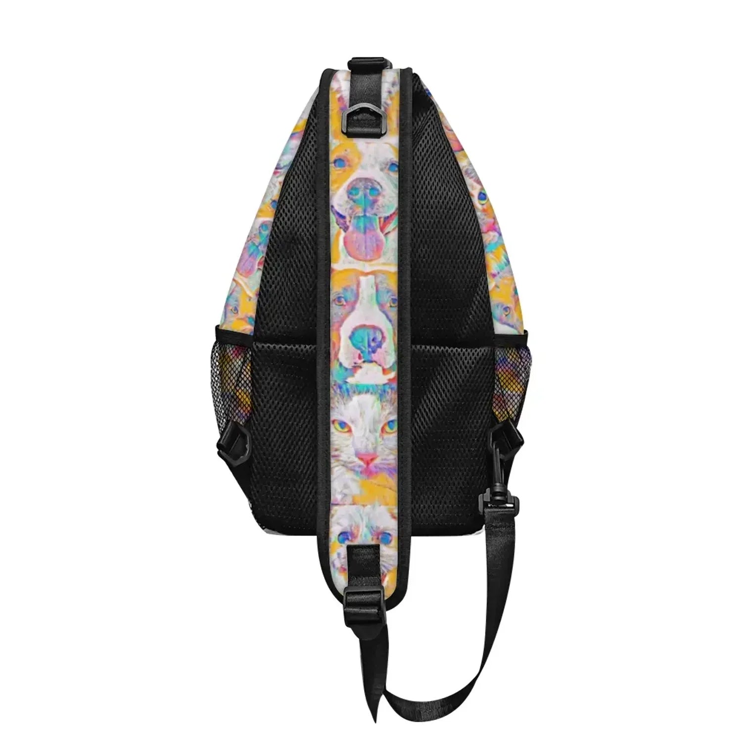 Crossbody Bag - Club 99 - (Turquoise/Orange/Cream) - Unisex - All Ages - The Merch by SIMA Visual Arts