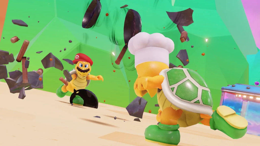 Mario Odyssey Game and Game Caddy