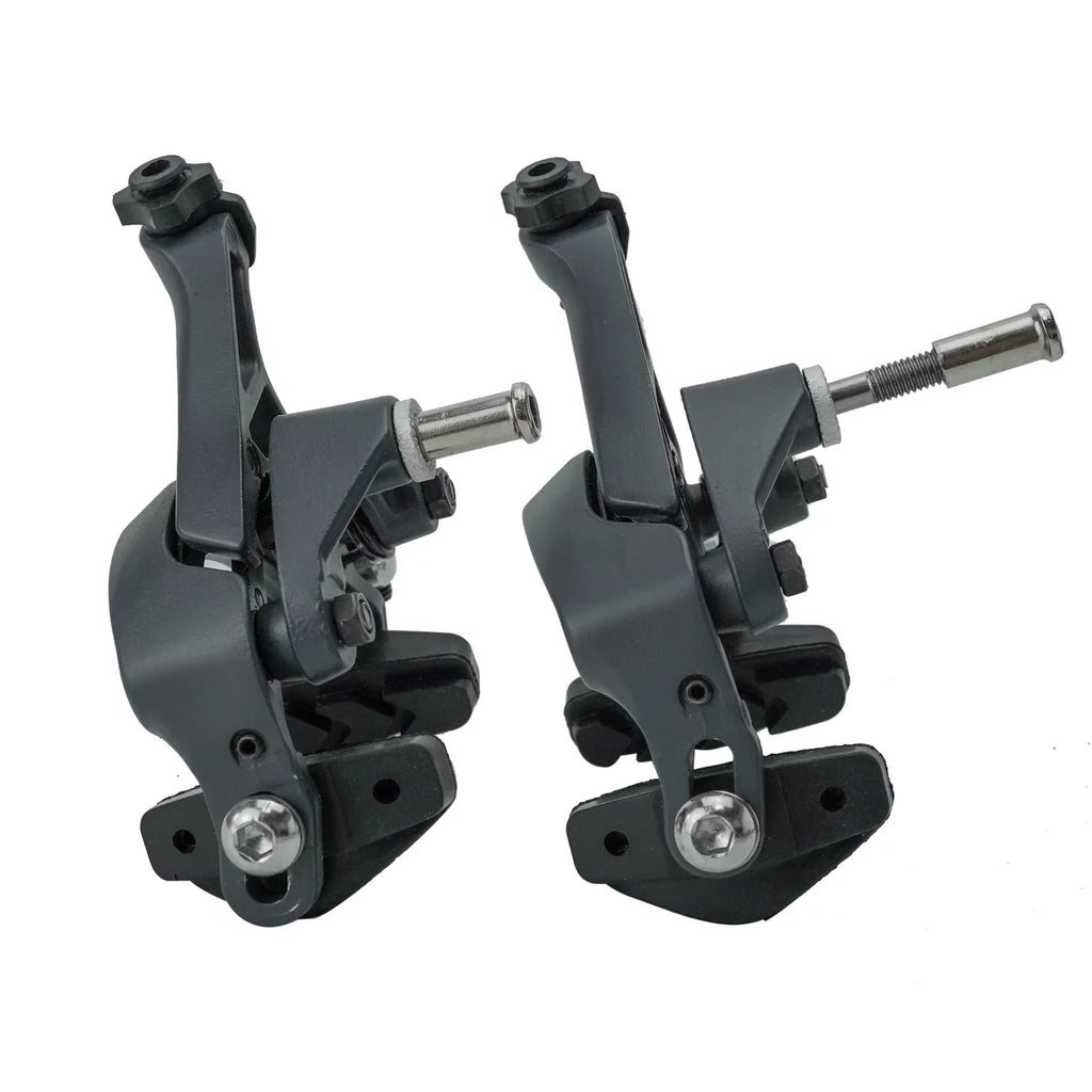 OWSOO Brake Caliper Set with Brake Levers and Cable Housing for Road Bike Fixed Gear Bike