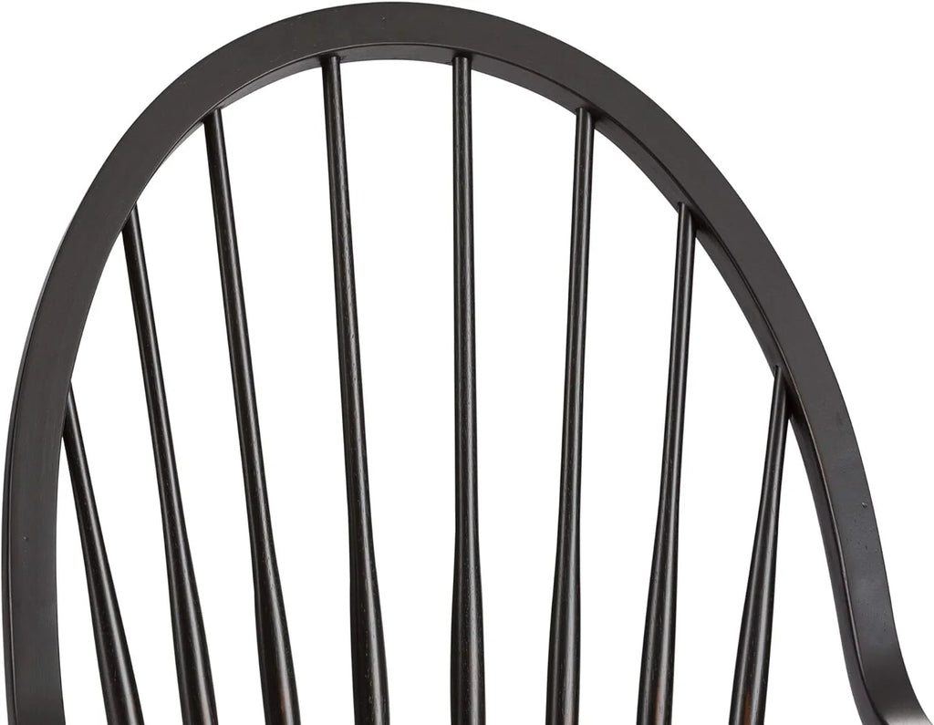 Windsor Back Arm Chair, W25 X D25 X H41, Black
