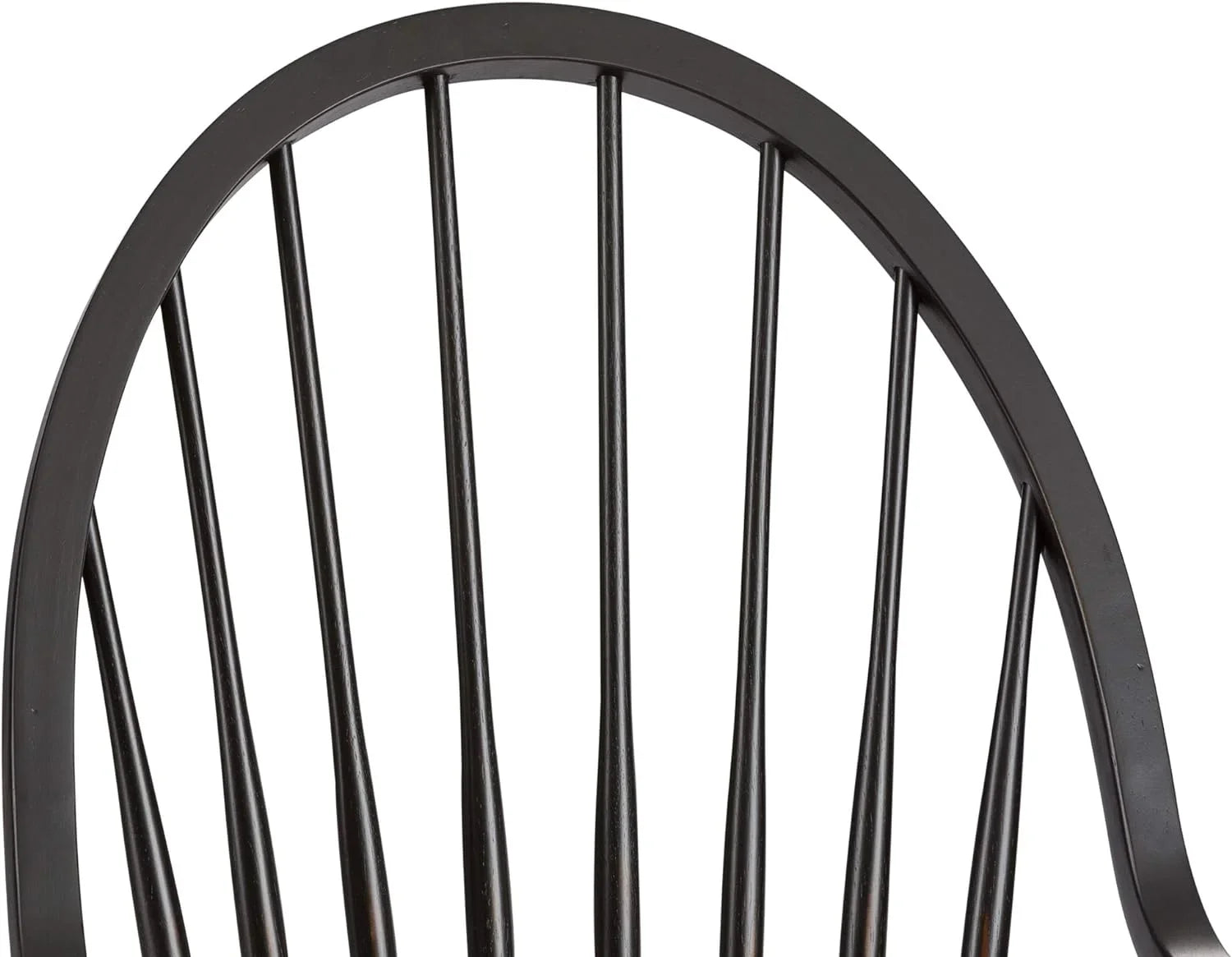 Windsor Back Arm Chair, W25 X D25 X H41, Black