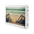 Jekyll Island, Georgia, Memories Made Here, Sandy Stairs and Beach (19x27 inches, Premium 500 Piece Jigsaw Puzzle for Adults and Family, Made in USA)