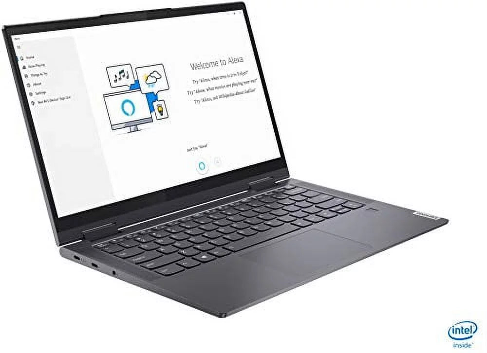 2021 LENOVO Yoga 7i 2-in-1 Laptop 14 inch FHD Touchscreen 11th i7-1165G7 EVO Iris Xe Graphics 12GB DDR4 512GB NVMe SSD WI-FI 6 Win 10 Pro Fingerprint Backlit Keyboard w/ Ontrend 32GB USB Drive