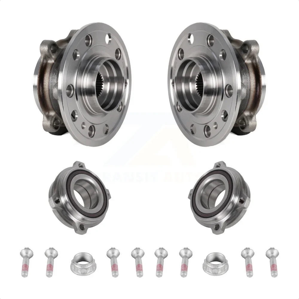 Front Rear Wheel Bearing & Hub Assembly Kit For Mercedes-Benz C300 C43 AMG C450 C400 C350e K70-101857