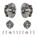Front Rear Wheel Bearing & Hub Assembly Kit For Mercedes-Benz C300 C43 AMG C450 C400 C350e K70-101857