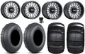 MetalFX Delta CC 15x7/15x10 Wheels Bk 30" Sand Stripper TT/XL HP Tires Polaris RZR XP 1000 / PRO XP / Ranger XP 900/1000
