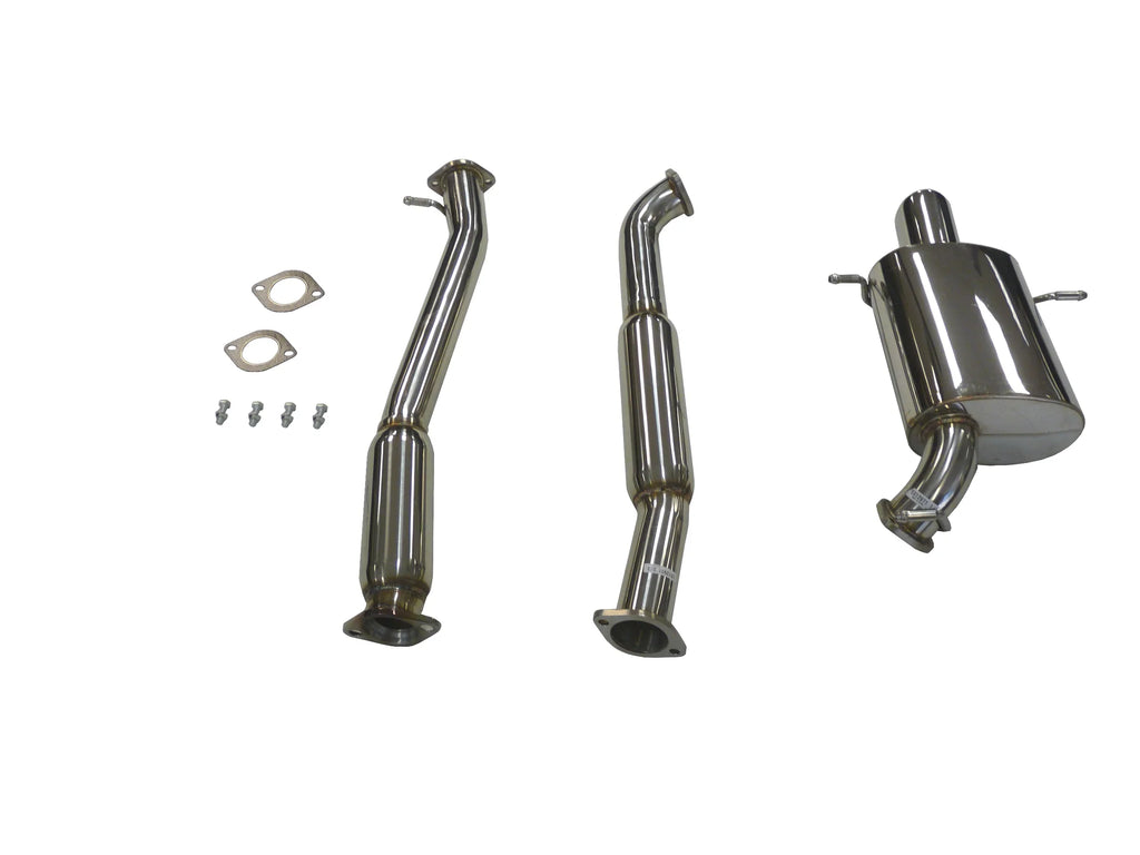 Stainless Catback Exhaust For 93 to 07 Subaru Impreza WRX STI, Forester GDB By OBX-RS