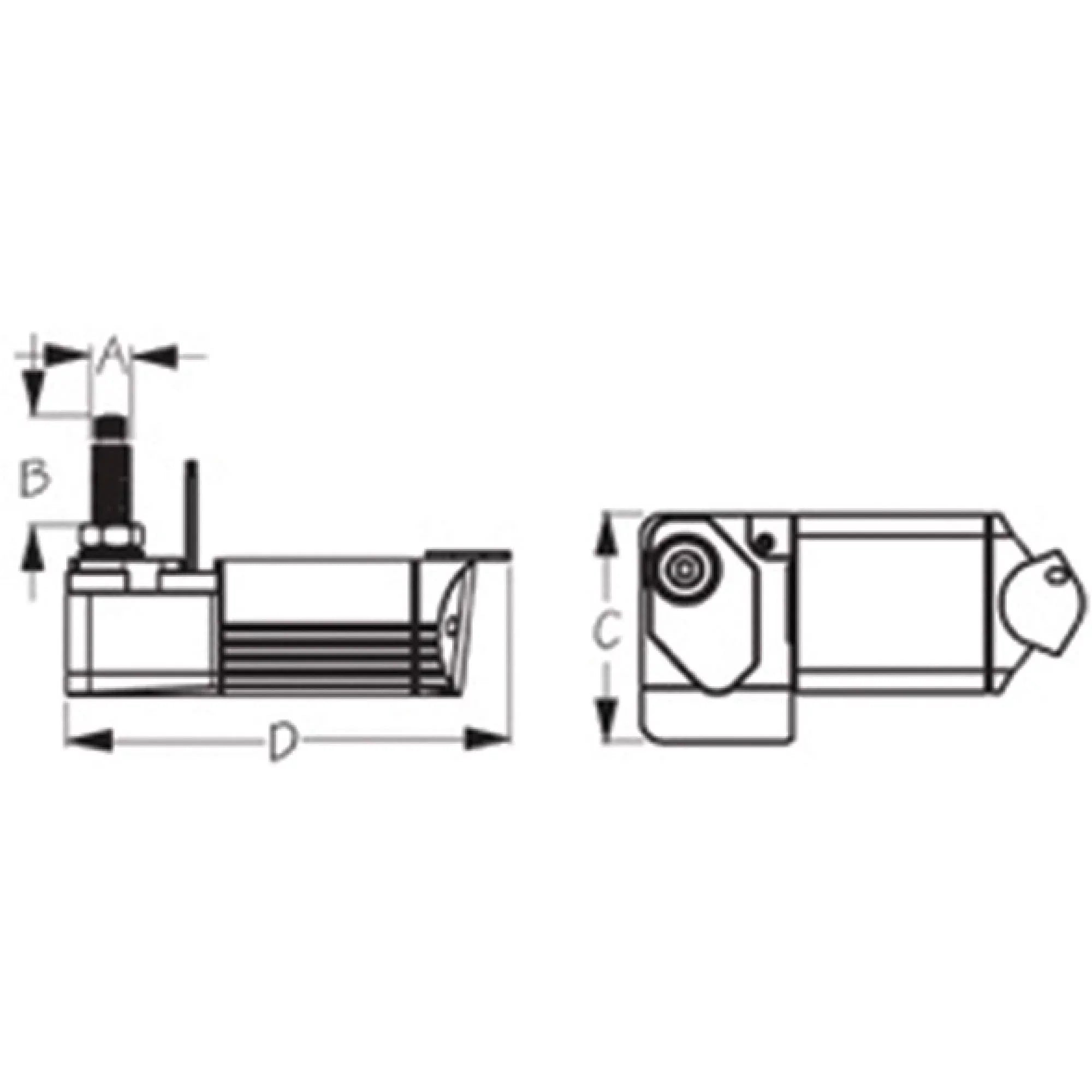 Sea Dog 412238W3; Wiper Motor-3.5 80D Sweep