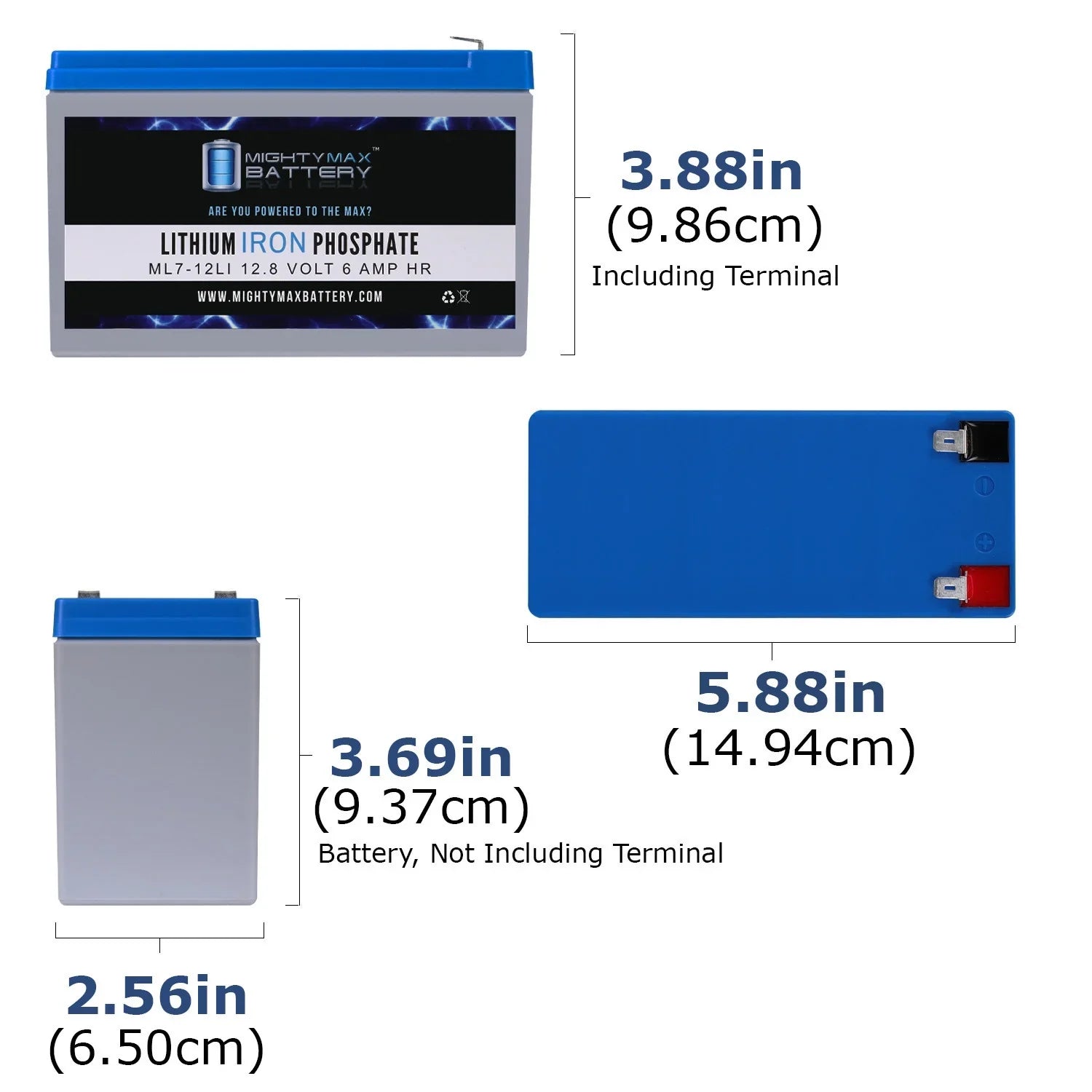 12V 7AH Lithium Replacement Battery for Sea-Doo Dolphin SD554