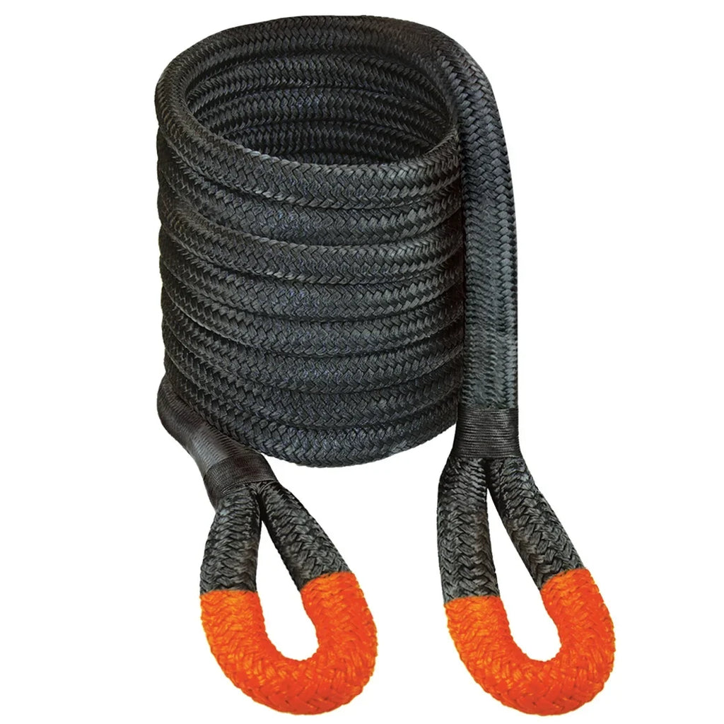 VULCAN Off-Road Wrap Rope, 1-1/4 inch x 30 foot, Orange Eyes, 52300 Lbs Breaking Strength, Bag