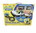 SPONGEBOB SQUAREPANTS SUPER RACE SET Vessel RACE TRACK AND RACERS