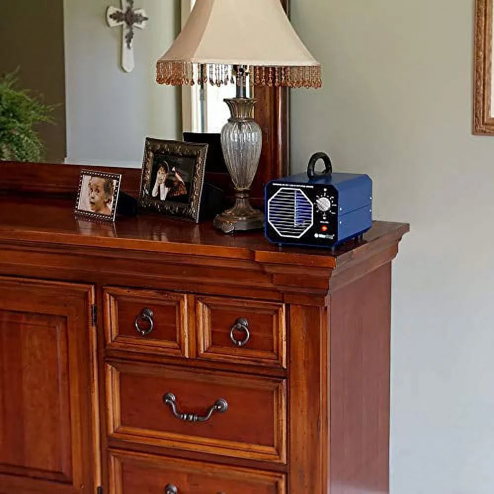 OdorStop OS12001 - Ozone Air Purifier for Areas of 1200 Square Feet+, for Deodorizing and Purifying Small to Medium Spaces Such as Bathrooms, Bedrooms, Cars, RVs, and Vessel
