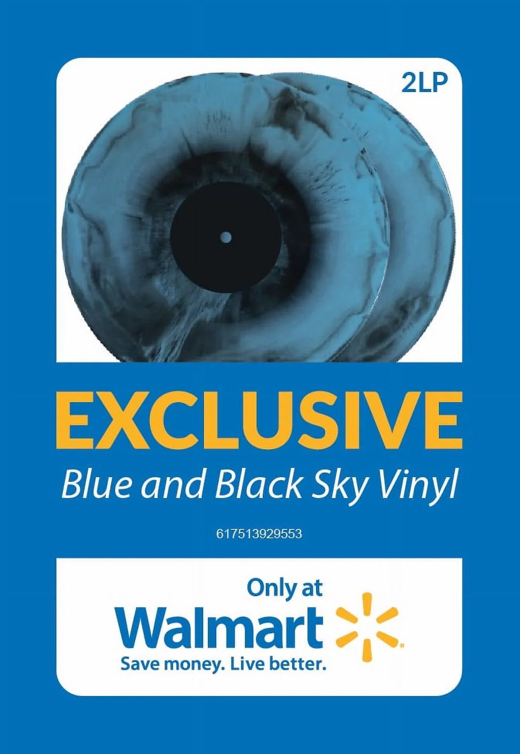 Limited Edition - Usher - Coming Home (2 LP) Walmart Exclusive Blue & Black Sky Vinyl (Online Only)