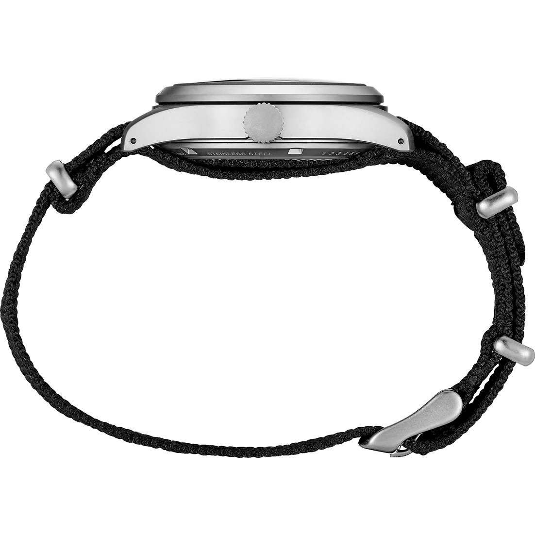 Designice Seiko 5 Sports Men's Watch Black 39.4mm Stainless Steel SRPG37