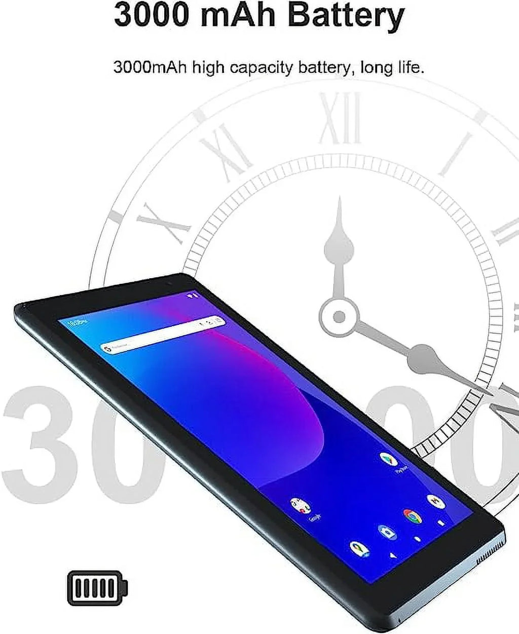 7 Inch Tablet, Android 11 Tablet PC, 32GB Storage 2GB RAM Tablets Quad- Processor Android 11 Tablet PC Dual Camera, WiFi, Bluetooth Computer Tablet (Black)