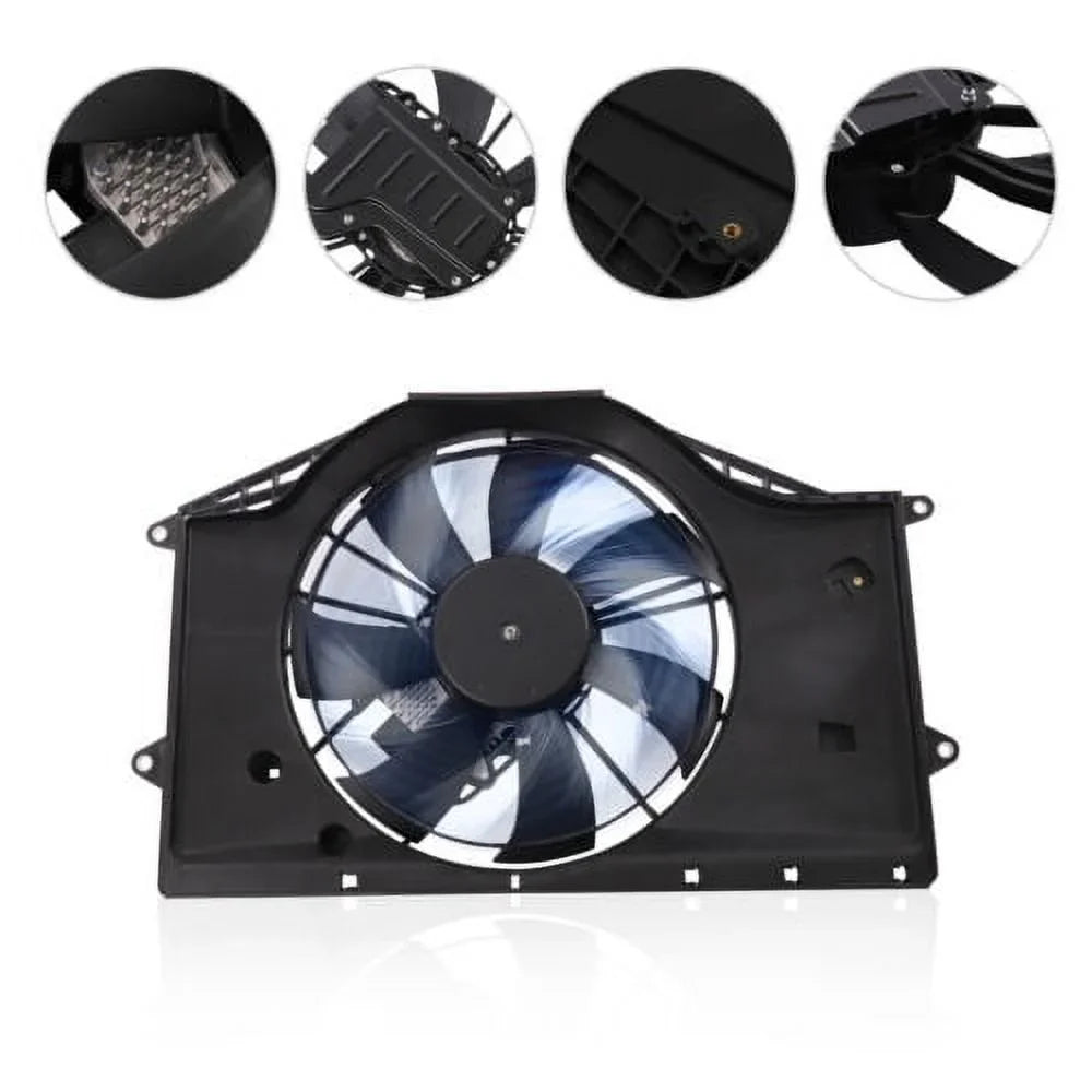 Radiator Cooling Fan Assembly For Honda Civic 1.5L 2016 2017 2018 2019 2020 12V