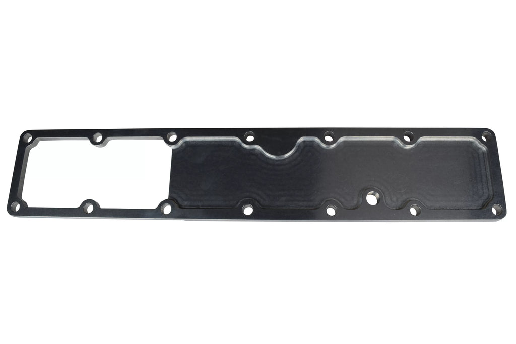 Billet High Flow - Intake Manifold / Plenum Plate Fitting with (6.7L Cummins) Grid Heater Delete