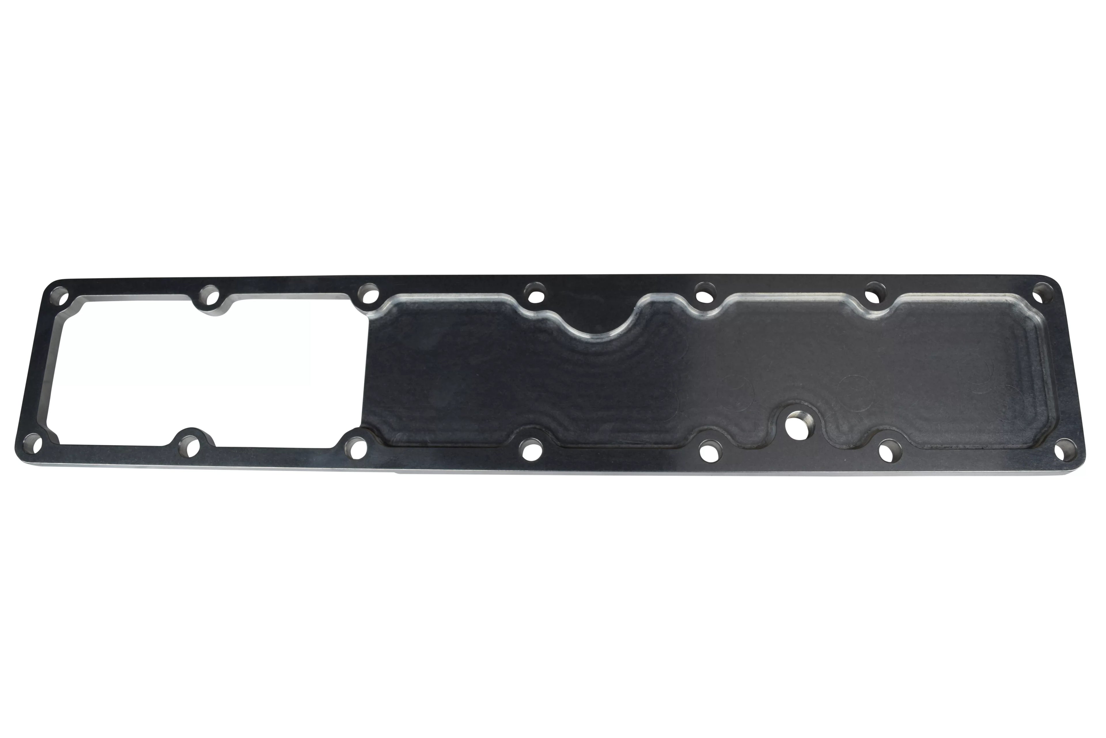 Billet High Flow - Intake Manifold / Plenum Plate Fitting with (6.7L Cummins) Grid Heater Delete