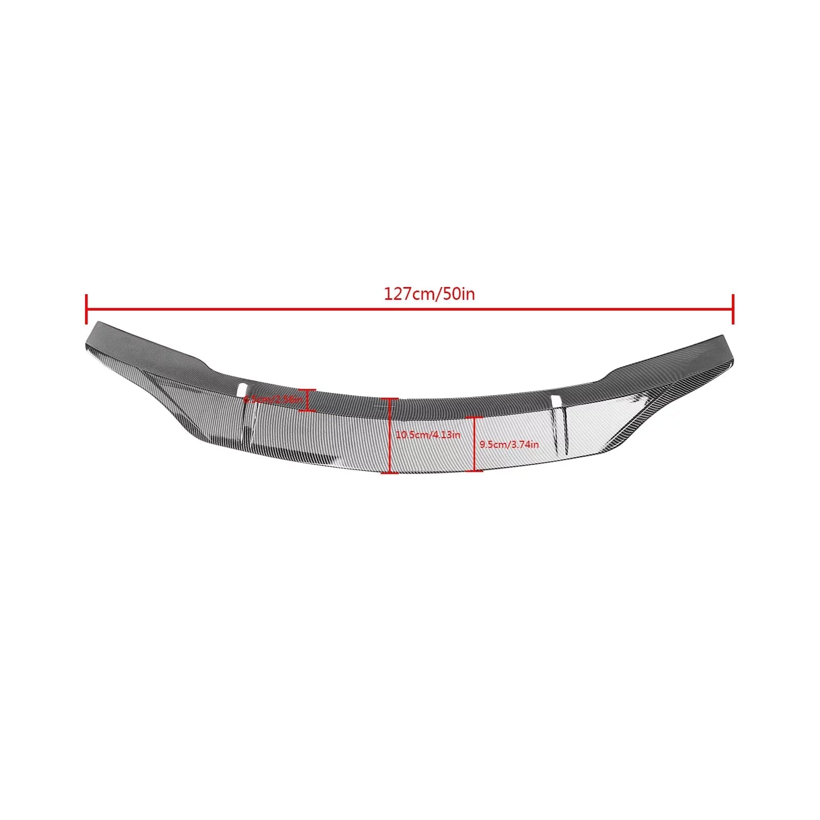 NINTE S for 08-14 Mercedes Benz W204 C250 C300 C63 Rear Trunk Spoiler Wing Carbon Fiber Style