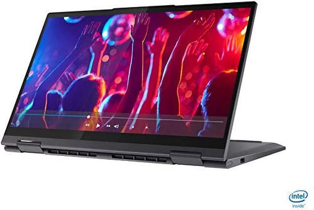 2022 LENOVO Yoga 7i 2-in-1 Laptop 14 inch FHD Touchscreen EVO Platform 11th i7-1165G7 Iris Xe Graphics 12GB DDR4 512GB SSD WI-FI 6 Thunderbolt 4.0 Backlit KB with Fingerprint Windows 10