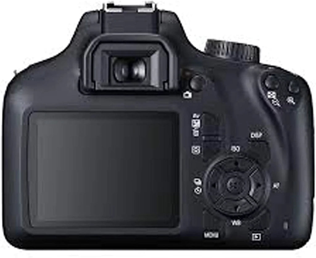 Canon EOS 4000D/Rebel T100 DSLR Camera w/Canon EF-S 18-55mm F/3.5-5.6 Zoom Lens+420-800mm HD Telephoto Zoom lens+case+128Memory Cards (24PC)