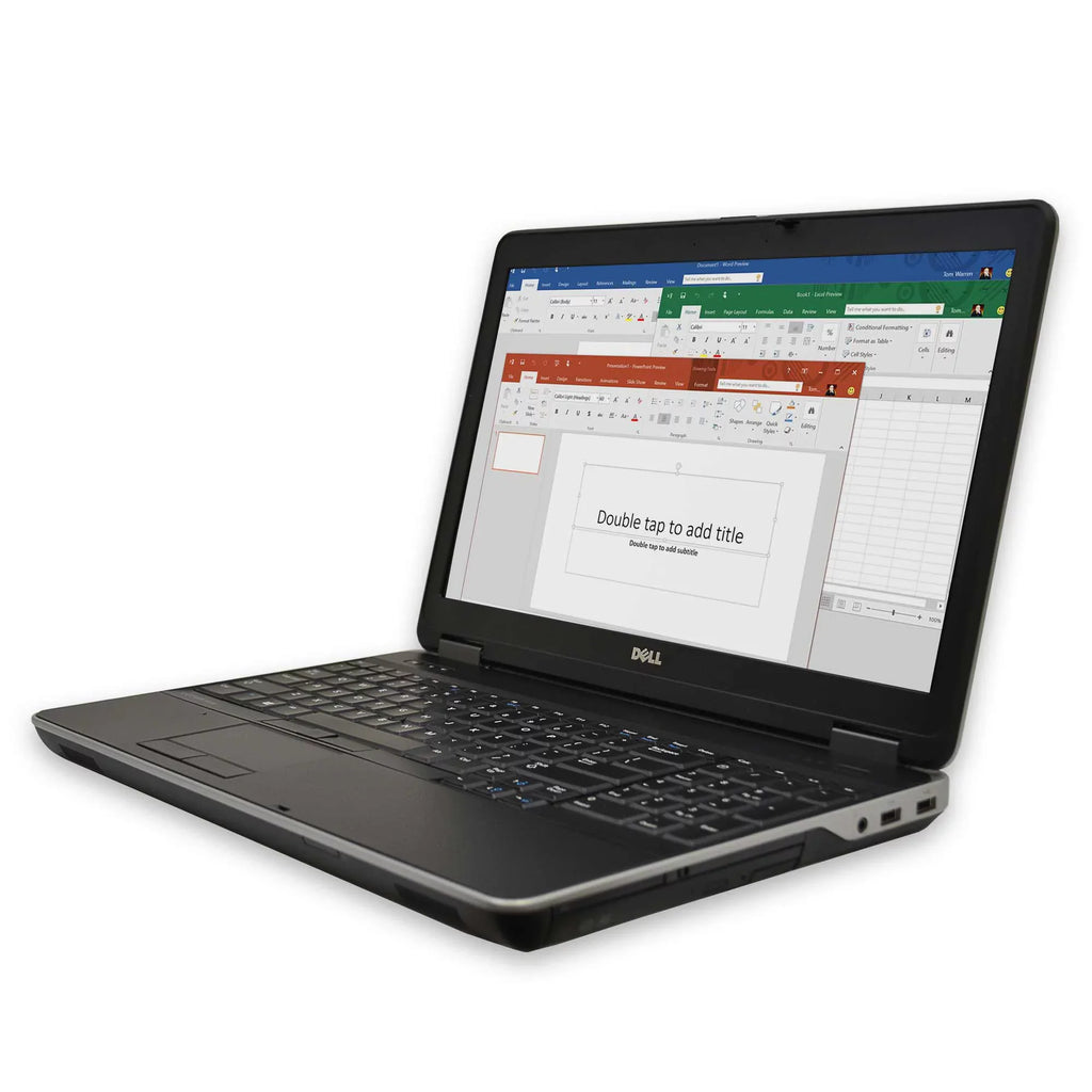 Used E6540 Laptop i5 Dual Gen 4 4GB RAM 500GB SATA Windows 10 Home 64 Bit