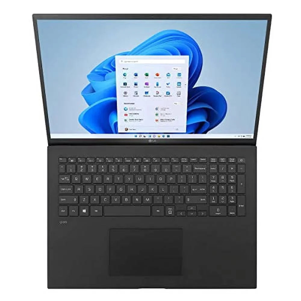 LG Gram Ultralight Laptop 2022, 80Wh Battery, 17" WQXGA IPS, i7-1260P, 16GB LPDDR5, 512GB NVMe SSD, Iris Xe Graphics, Backlit KB, WiFi 6E, Thunderbolt 4, Windows 10 Pro, COU 32GB USB