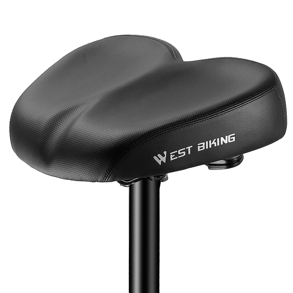Aibecy Road Bike Cushion Widen Thicken Replacement Saddle Ergonomic Design Comfortable Shockproof for Long Distance Riding