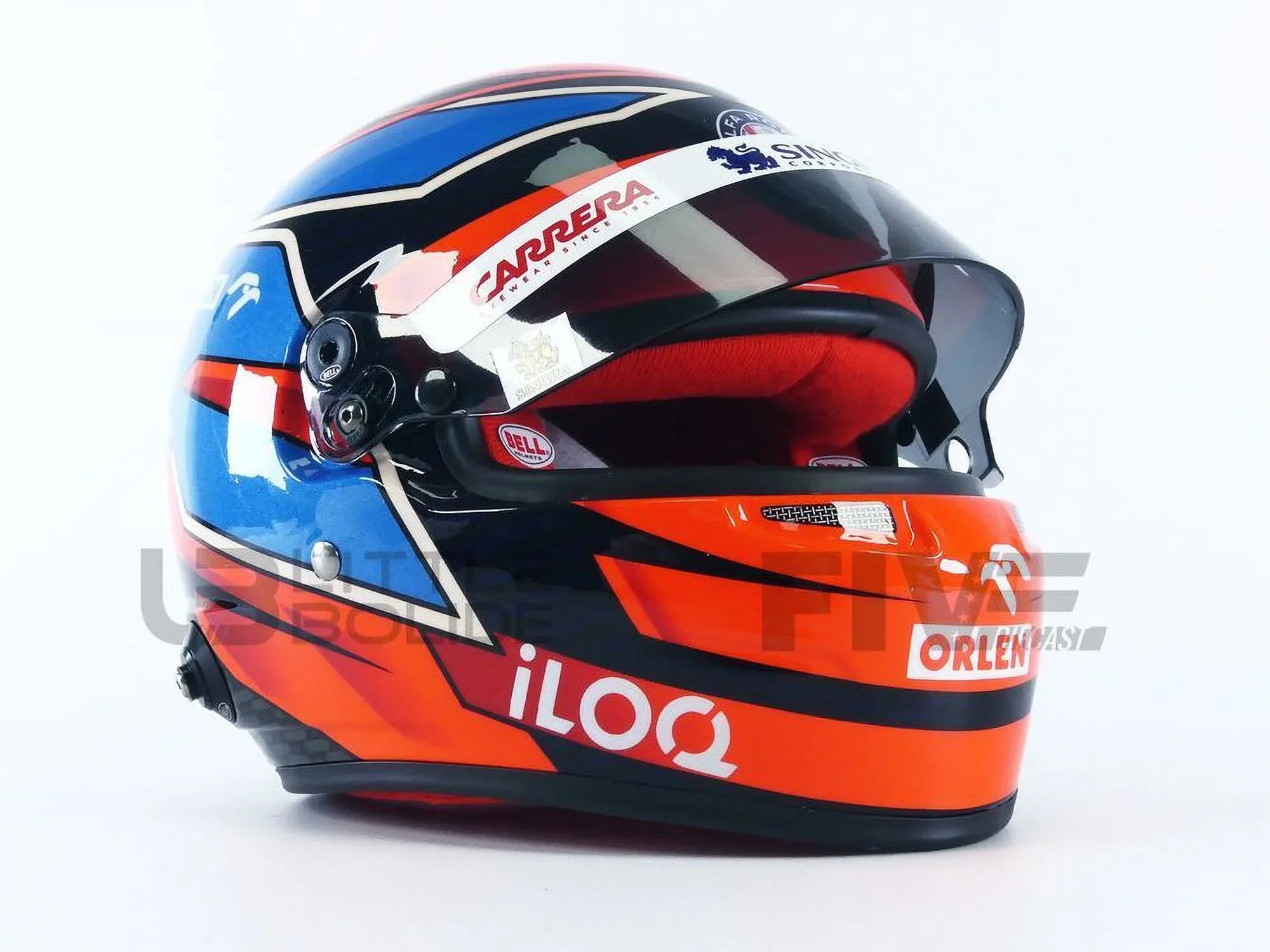 MINI HELMET 1/2 - CASQUE Kimi Raikkonen - Alfa Romeo Racing 2021