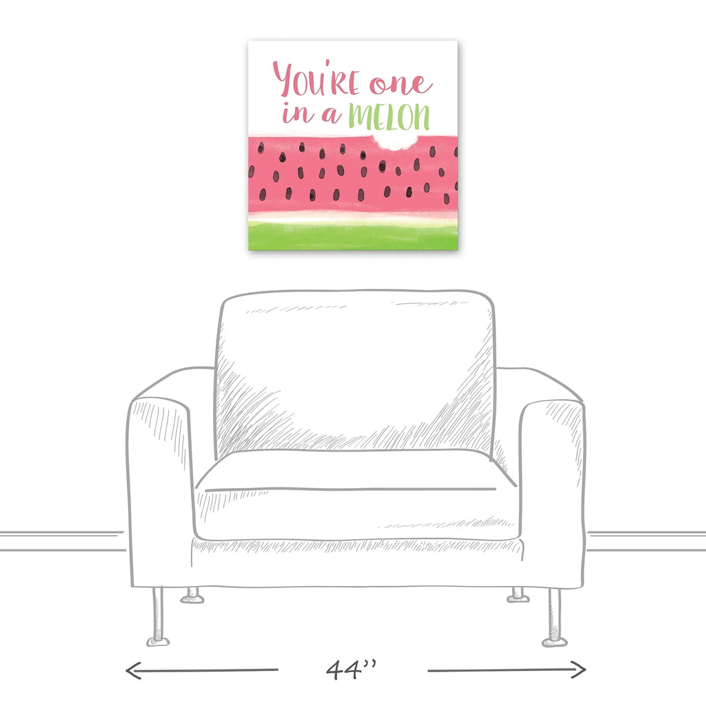 Creative Products One in A Melon 20x20 Canvas Wall Art