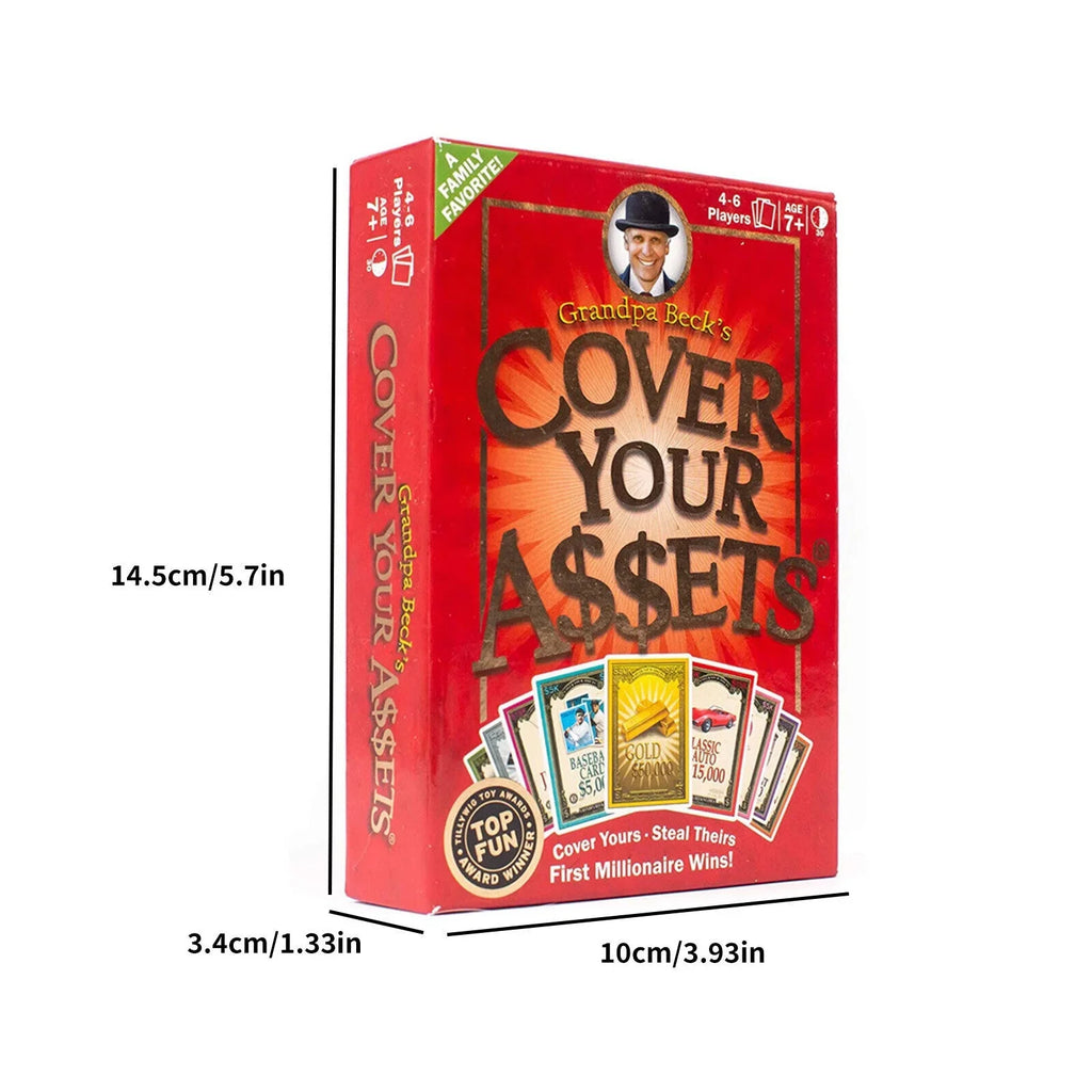 Grandpa Becks Wrap Your Assets Card Game Fun Family-Friendly Set Collecting Toy