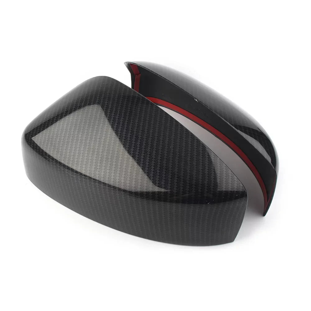 ZS Car Rearview Rear View Mirror Protection Trim For 2017 2018 2019 Mazda CX-5 ABS 2Pcs Carbon Fiber Styling