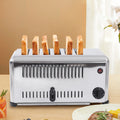 TFCFL Commercial 6-Slice Toaster 1680W Electric Bread Toaster Bagel Toaster Machine