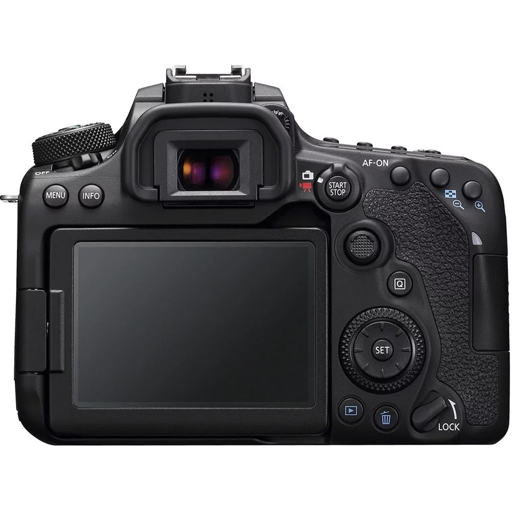 Canon EOS 90D Wi-Fi Full HD 4K30p Digital SLR Camera + Canon 18-135mm IS USM Lens + Canon 75-300mm III Lens + Canon 50mm 1.8 II Lens. All Original Accessories Included